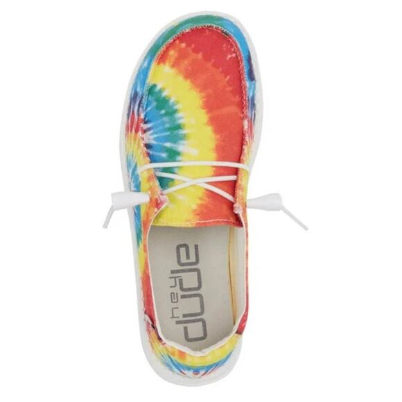 Hey Dude Wendy in Tie Dye, Size Women’s 10 - Picture 5 of 5